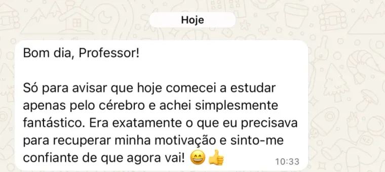Depoimento de aluno 10