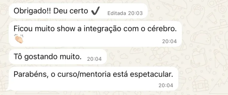 Depoimento de aluno 2