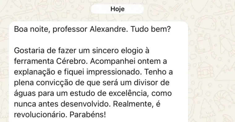 Depoimento de aluno 9